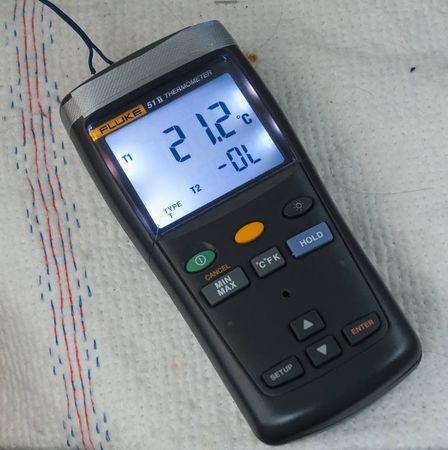 Fluke 54 Series II B Digital Thermocouple Thermometer